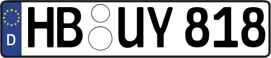HB-UY818