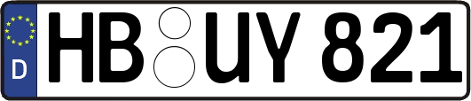 HB-UY821