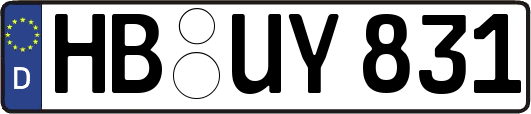 HB-UY831