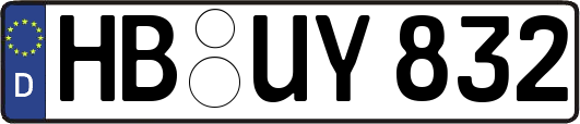 HB-UY832