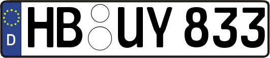 HB-UY833