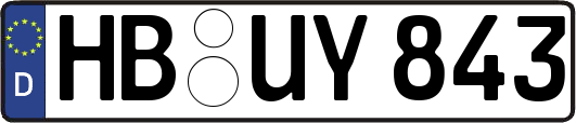 HB-UY843