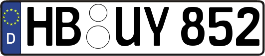 HB-UY852