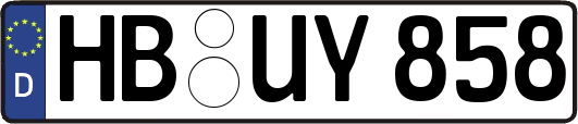 HB-UY858