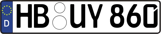 HB-UY860