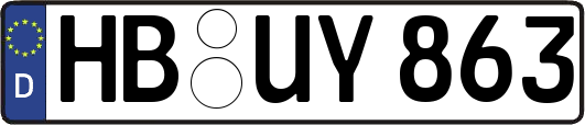 HB-UY863