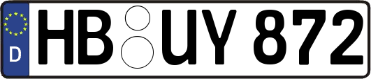 HB-UY872