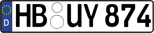 HB-UY874
