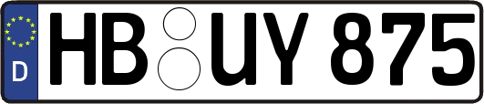 HB-UY875