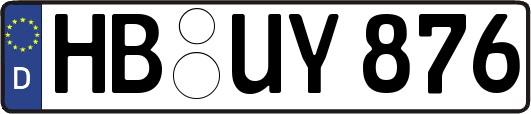 HB-UY876