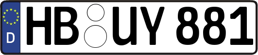 HB-UY881