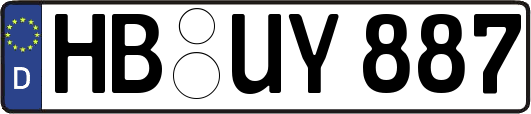 HB-UY887