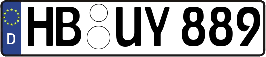 HB-UY889