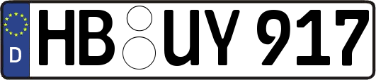 HB-UY917