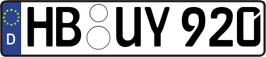 HB-UY920