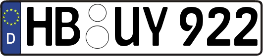 HB-UY922