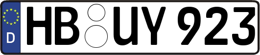 HB-UY923