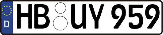 HB-UY959