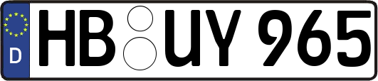 HB-UY965