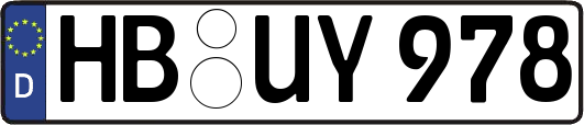 HB-UY978