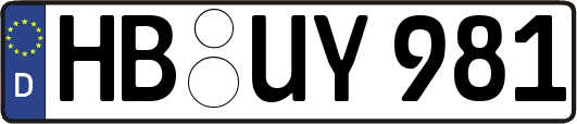 HB-UY981
