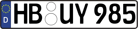 HB-UY985