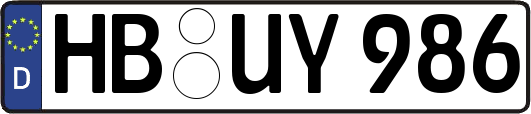 HB-UY986