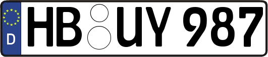 HB-UY987