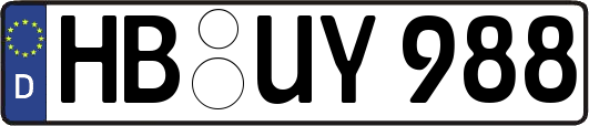 HB-UY988