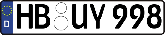 HB-UY998