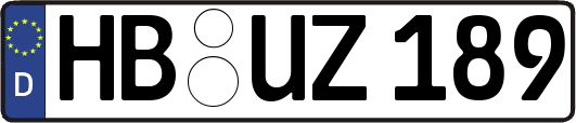 HB-UZ189