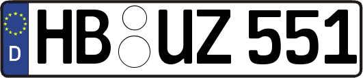 HB-UZ551