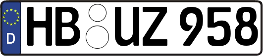 HB-UZ958
