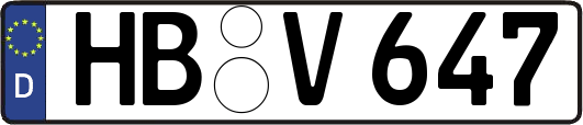 HB-V647