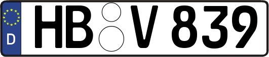 HB-V839