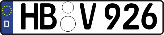 HB-V926