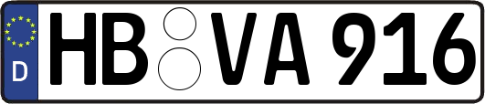 HB-VA916