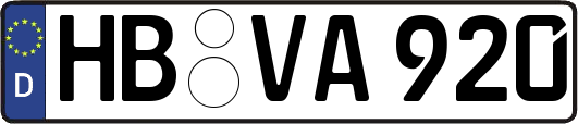 HB-VA920