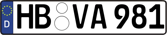 HB-VA981