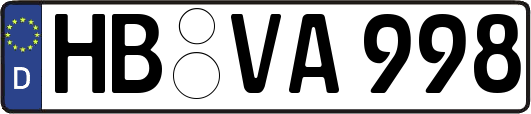 HB-VA998