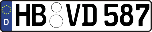 HB-VD587