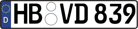 HB-VD839