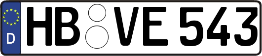 HB-VE543