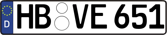 HB-VE651