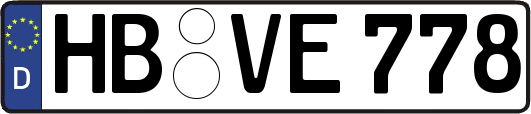 HB-VE778