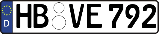 HB-VE792