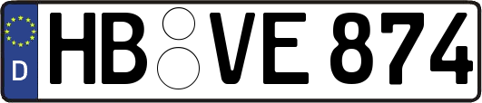 HB-VE874