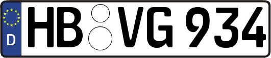 HB-VG934