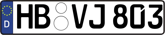 HB-VJ803