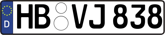 HB-VJ838